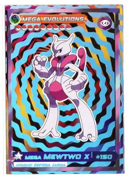 Pokemon Mega Evolutions * MEWTWO X* #150 - Image 1