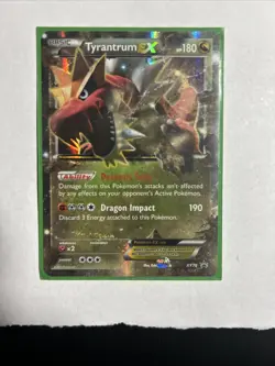 Pokemon TCG- Tyrantrum EX XY70 XY Promos Holo - Image 1