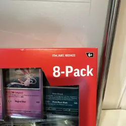 2025 Pokemon TCG: Prismatic Evolutions Mini Tin Exclusive Costco Bundle 8-Pack - Image 3