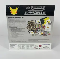 25th Anniversary Celebrations Pokemon Center Elite Trainer Box (PC ETB) Sealed - Image 2