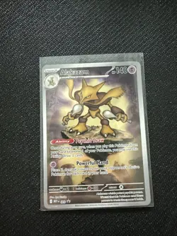 Alakazam MEP 009 Promo Mega Evolutions NM-MT In Hand Pokemon TCG - Image 1
