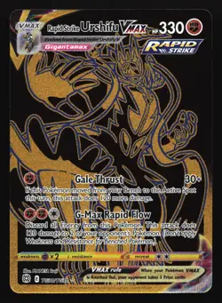 Pokemon Rapid Strike Urshifu VMAX TG30 Brilliant Stars Secret Rare Holo LP - Image 1