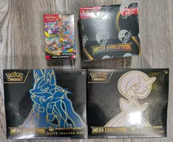 Mega Evolution Lot - Pokemon Center ETBs, Enhanced Booster Box & Bundle - Image 1