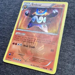 Emboar Holo Secret Rare BW Pokemon Next Destinies 100/99 Secret Rare - Image 4
