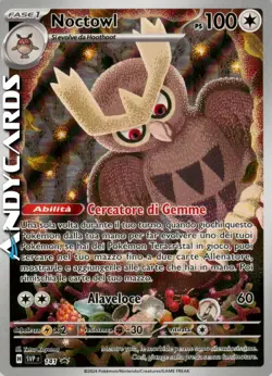 NOCTOWL 141 • Rara Gallery • Promo Scarlatto e Violetto SVP POKEMON - Image 1