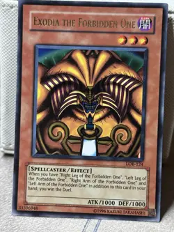 Exodia the Forbidden One LOB-124 The Legend of Blue Eyes White Dragon Unlimited - Image 1