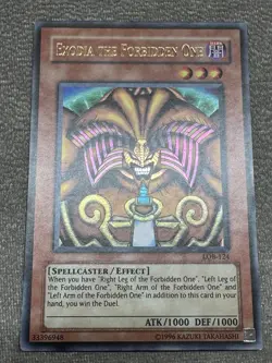 Exodia the Forbidden One LOB-124 The Legend of Blue Eyes White Dragon Unlimited - Image 2