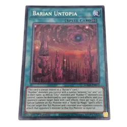 Yu-Gi-Oh! Maze of Memories Barian Untopia MAZE-EN022 Spell Card 1st Edition 2023 - Image 1