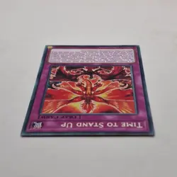 Yu-Gi-Oh! Maze of Memories Time To Stand Up MAZE-EN017 Trap Card 1st Edition - Image 5