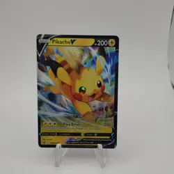 Pokemon Pokemon TCG Pikachu V SWSH285 SWSH: Sword & Shield Black Star Promo Card - Image 1
