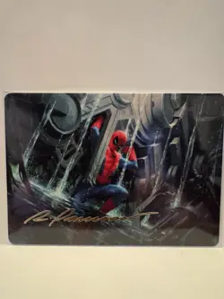 Strength of WIll Art Card - Gold foil - Spider-Man - NM - MTG Magic - 22 - Image 1