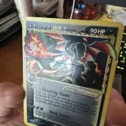 2006 EX Dragon Frontiers Charizard Gold Star Holo Card 100/101 - Image 5