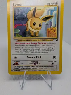 Eevee - Neo Discovery 38/75 Uncommon Non-Holo Pokemon TCG Card - LP - Image 3