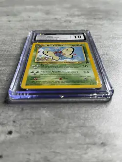Pokemon Card Butterfree Promo CGC 10 Gem Mint, Southern Islands 9/18, 2001 (1) - Image 3