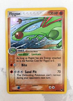FLYGON 2006 POKEMON POP SERIES 4 #3 HOLO CARD LP - Image 1