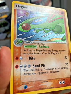 FLYGON 2006 POKEMON POP SERIES 4 #3 HOLO CARD LP - Image 3