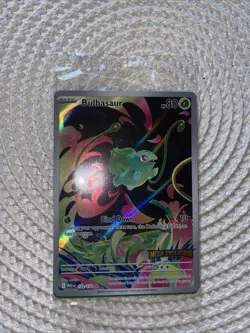 Pokemon Card Bulbasaur 133/132 - Mega Evolution Stamped Promo Sealed - Image 1