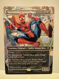 Spectacular Spider-Man - Borderless - Spider-Man - NM - MTG Magic - 0014 - Image 1