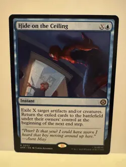 Hide On The Ceiling - Spider-Man - NM - MTG Magic - 0032 - Image 1