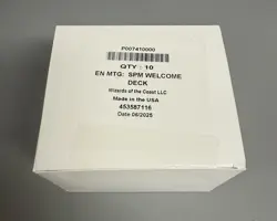 MTG Spider-Man Box of (10) Welcome Decks SEALED (2) White Blue Black Red Green - Image 1