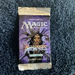 MTG Vintage Alliances Factory Sealed Booster Pack Magic the Gathering English - Image 1