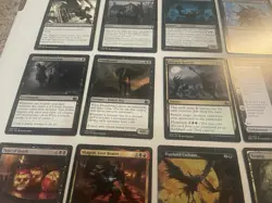 MTG Cards Lot Black Foil, Rare, Uncommon, Land + Commons Magic The Gathering - Image 3