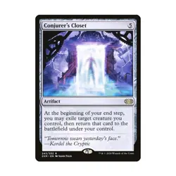 WOTC MtG Double Masters Conjurer's Closet (R) NM - Image 1