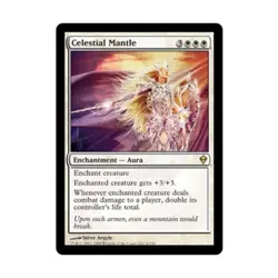 WOTC MtG Zendikar Celestial Mantle (R) NM - Image 1