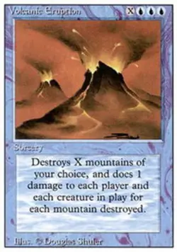 Volcanic Eruption - Revised Edition # MTG Magic The Gathering - Image 1