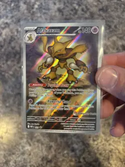 Alakazam MEP 009 Promo Mega Evolutions NM-MT In Hand Pokemon TCG - Image 1