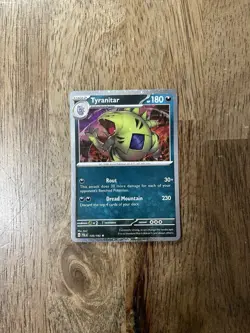 Tyranitar 135/193 Cosmos Holo Rare PACKED FRESH Pokemon TCG - Image 1