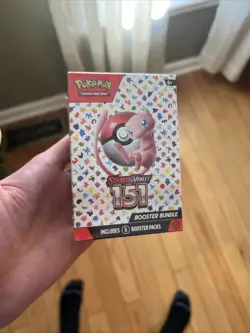 Pokemon Scarlet Violet 151 Booster Bundle 6-Pack, Factory-Sealed - Image 1