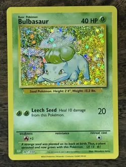 🌱 Bulbasaur CLV 001/034 🌱 Pokemon TCG Classic Collection NM+ 🔥 CLEAN COPY 🔥 - Image 1