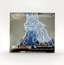 Pokemon TCG Mega Evolution POKEMON CENTER Elite Trainer Box Mega Lucario - Image 1