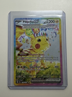 2024 Pokemon Surging Sparks 238/191 Pikachu ex Special Illustration Rare SIR - Image 2