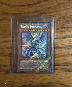 Yugioh! Blue-Eyes Shining Dragon RP02-EN096 2025 Reprint Unlimited READ! - Image 1