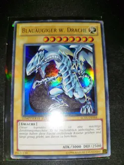 Blauaugiger Weisser Drache Ultra Rare Yugioh deutsch LC01-004 Excellent - - Image 1