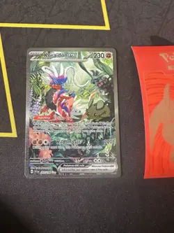 Pokemon Card Koraidon ex 247/198 Scarlet & Violet illustration Holo Rare 217💎NM - Image 1