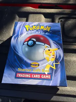 Pokemon Trading Card Game 1999 Starter Gift Box - Empty Boxes & Rules - NO CARDS - Image 3