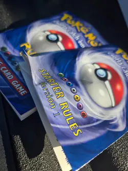 Pokemon Trading Card Game 1999 Starter Gift Box - Empty Boxes & Rules - NO CARDS - Image 4