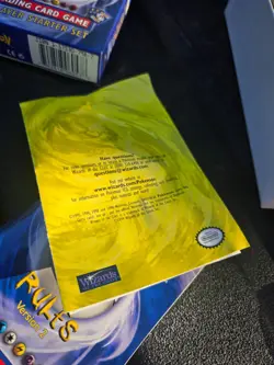 Pokemon Trading Card Game 1999 Starter Gift Box - Empty Boxes & Rules - NO CARDS - Image 5