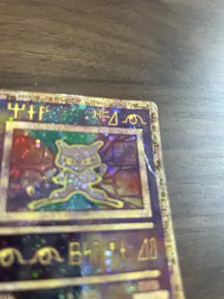 Pokemon TCG Ancient Mew Movie Promo Card Holo - Damaged - Image 5