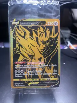 Zacian V SWSH076 SWSH: Sword & Shield Promo Cards Holo - Image 1