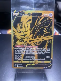 Zacian V SWSH076 SWSH: Sword & Shield Promo Cards Holo - Image 1