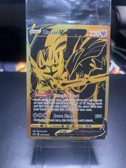 Zacian V SWSH076 SWSH: Sword & Shield Promo Cards Holo - Image 2