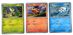 UNOVA POSTER COLLECTION PROMO CARD SET - BLACK BOLT WHITE FLARE - HOLO - NM/M - Image 1