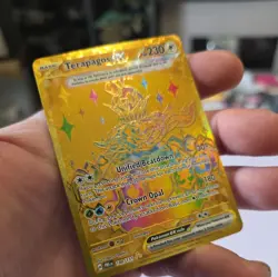 terapagos EX 180/131 gold pokemon card very good condition - Image 2