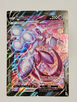 Mewtwo V-UNION [Set of 4] SWSH: Sword & Shield Pokemon PROMO Cards Holo NM - Image 1