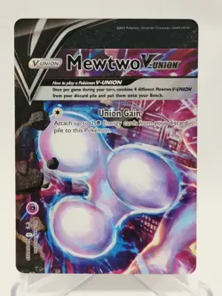 Mewtwo V-UNION [Set of 4] SWSH: Sword & Shield Pokemon PROMO Cards Holo NM - Image 2