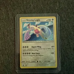 2017 Shining Lugia Black Star Promo SM82 Holo Pokemon Card - Image 1